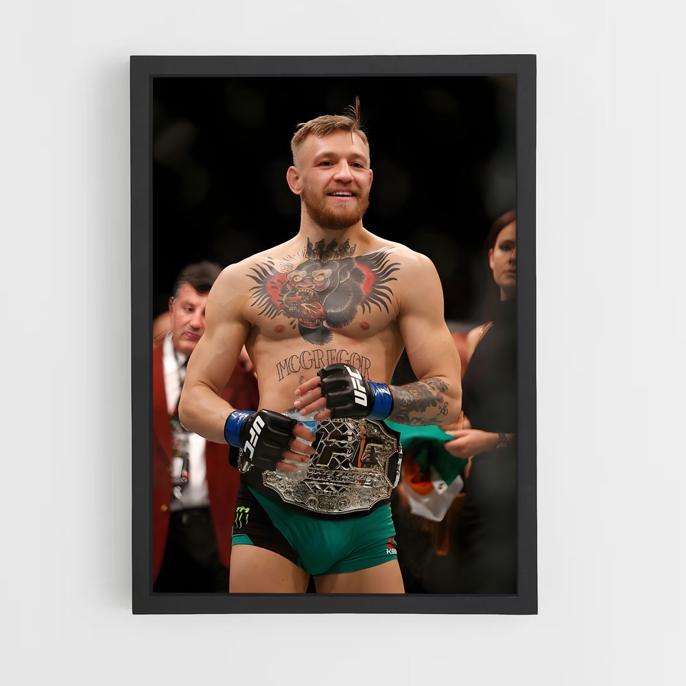 Poster Notorious Conor – affiche MMA (vue 2)